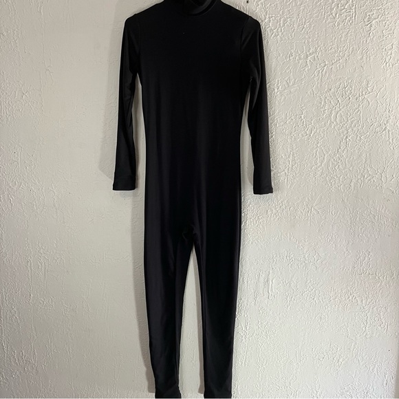 BUMP Suit Gigi Mock Neck Maternity Bodysuit in Black - Picture 4 of 12